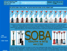 Tablet Screenshot of mantarpalmiyesoba.com